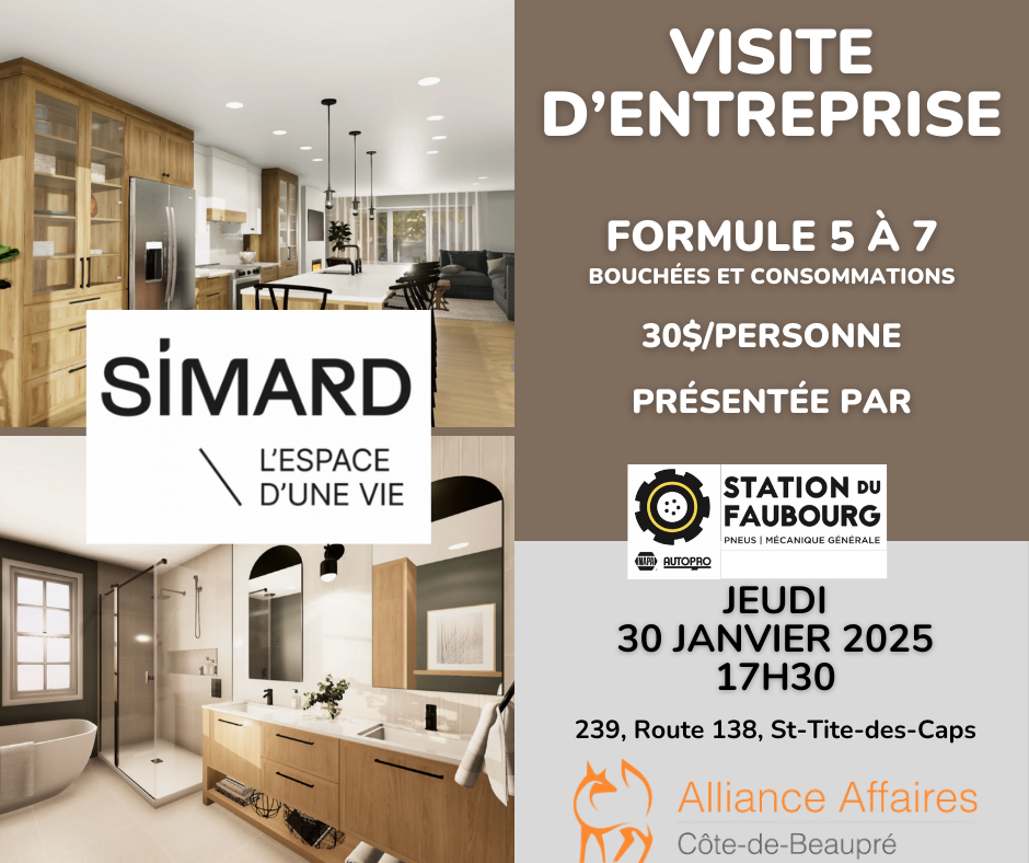 Visite d'entreprise -- Formule 5 à 7